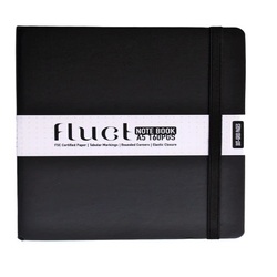 Anupam Fluct A5 Notebook 160pgs Dot grid Black